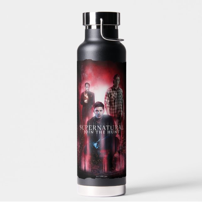 Botella De Agua Supernatural Crowley, Dean y Sam (Izquierdo)