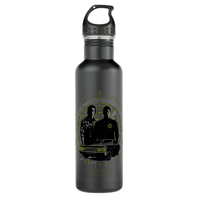 Botella De Agua Supernatural Winchester Brothers Family Business (Anverso)