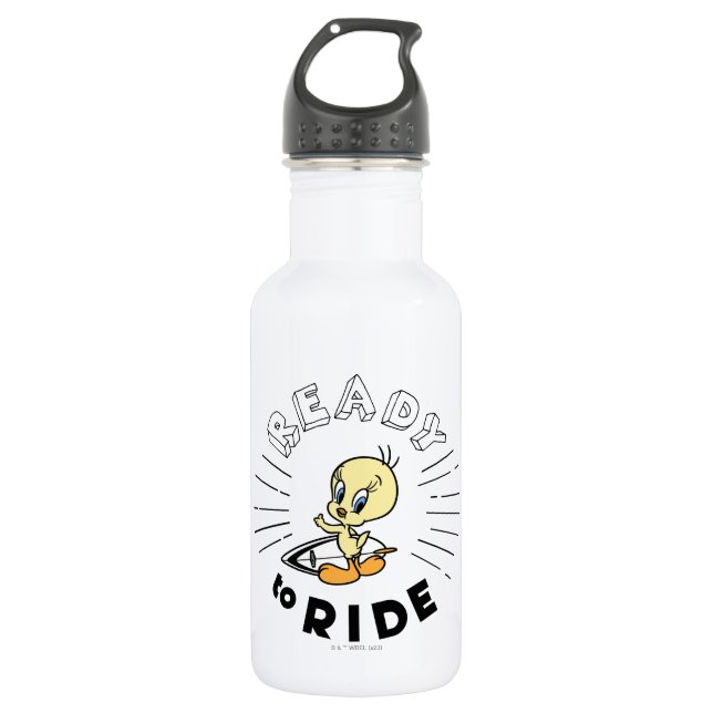 Botella De Agua Surfboard TWEETY™ - Listo para viajar (Anverso)
