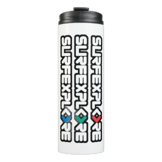 Botella de agua surfEXPLORE, acero inoxidable