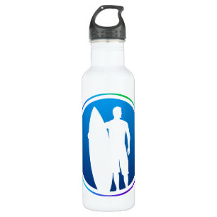 Botella De Agua Surfista