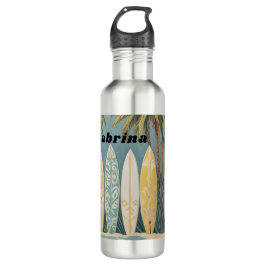 Botella De Agua Surf's Up, Pastel Style personalizado