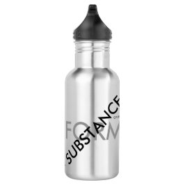 Botella De Agua "Sustancia sobre forma"