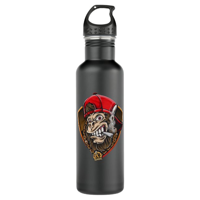 Botella De Agua Swag Gorilla (Anverso)