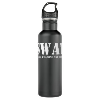 Botella De Agua SWAT Team Police SWAT Team