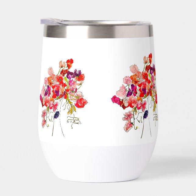 Botella de agua Sweet Peas Water (Derecho)