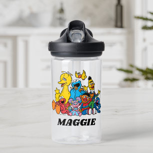 Botella De Agua Sweet Sesame Street Pals   Añadir su nombre