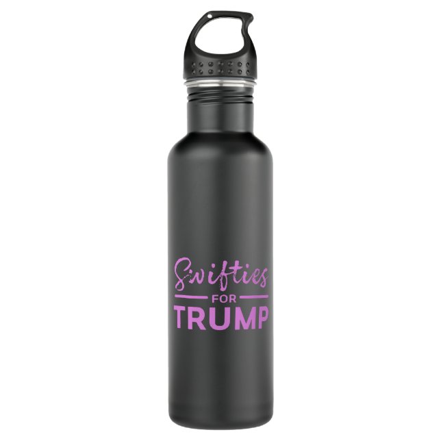 Botella De Agua Swifties for Trump T-Shirt (Anverso)