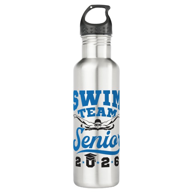 Botella De Agua Swim Team Senior 2026 (Anverso)