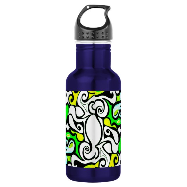 Botella De Agua Swirl Retro 3 (Anverso)