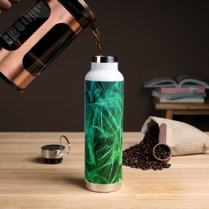 Botella De Agua Swirls Elegant Smorls - Estética mística