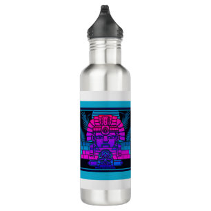 Botella De Agua Synthwave Pharaoh