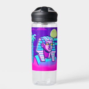 Botella De Agua Synthwave Pharaoh