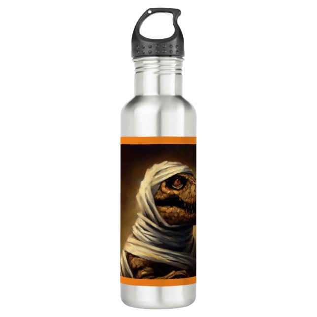 Botella De Agua T Rex Mummy (Anverso)