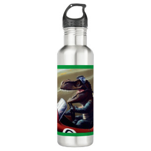 Botella De Agua T Rex Racecar