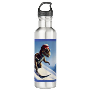 Botella De Agua T Rex Snowboarding
