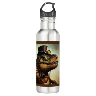Botella De Agua T Rex Steampunk