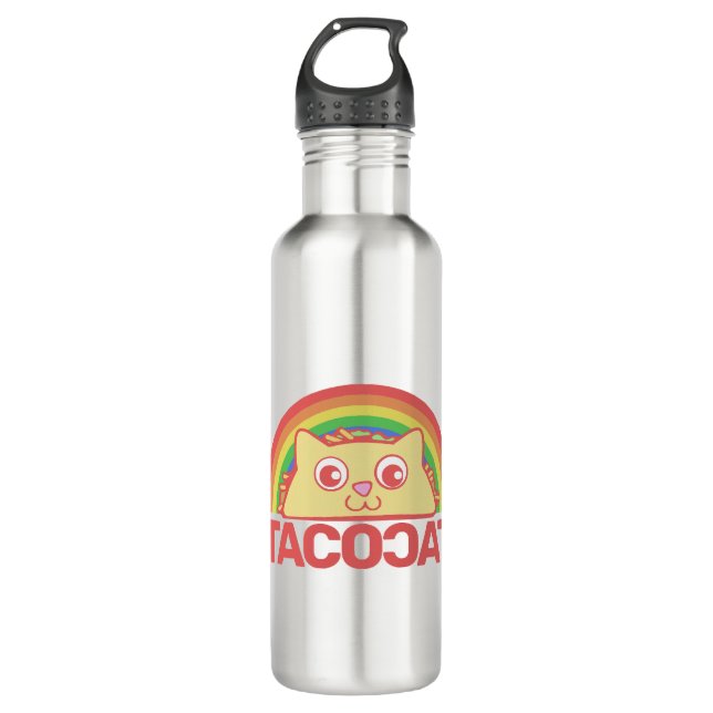 Botella De Agua TacocaT Deluxe (Anverso)
