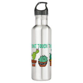 Botella De Agua Tacto linado este cactus