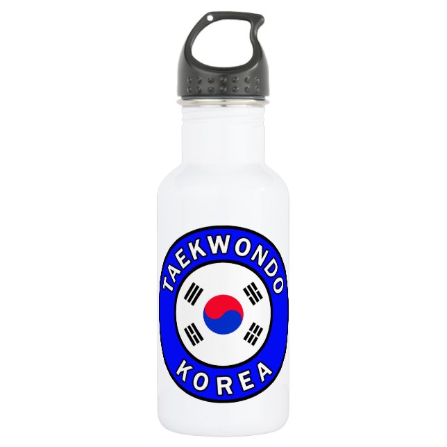 Botella De Agua Taekwondo (Anverso)