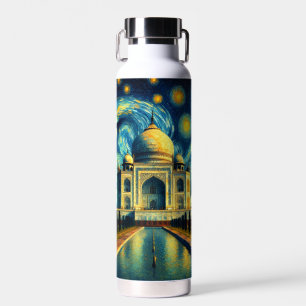 Botella De Agua Taj Mahal India Starry Night