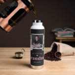 Botella De Agua Tan amado frasco de agua de color EDITABLE<br><div class="desc">Visite nuestra tienda en www.berryberrysweet.com para ver artículos de papelería modernos y elegantes y regalos personalizados.</div>