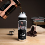 Botella De Agua Tan amado frasco de agua de color EDITABLE<br><div class="desc">Visite nuestra tienda en www.berryberrysweet.com para ver artículos de papelería modernos y elegantes y regalos personalizados.</div>