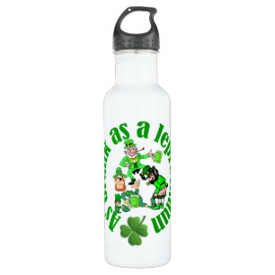 Botella De Agua Tan borracho como un leprechaun