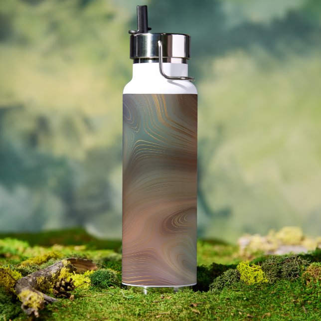 Botella De Agua Tan Green Galaxy Strata Thor Vacuum (Exterior)