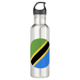 Botella De Agua Tanzania Flag