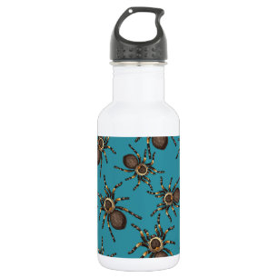 Botella De Agua Tarantula azul