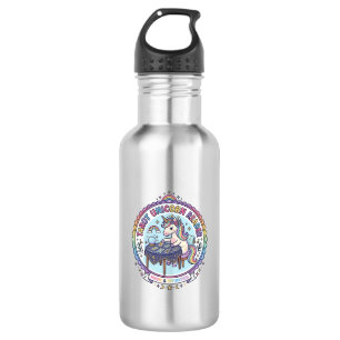 Botella De Agua Tarot de Unicornio Lector de Unicornio Camiseta Di