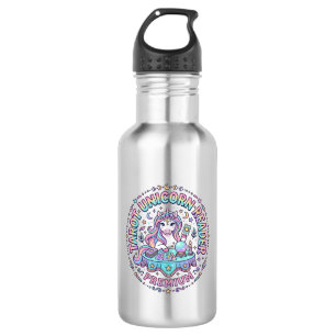 Botella De Agua Tarot de Unicornio Lector de Unicornio Premium Imp