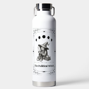 Botella De Agua Tarot Personalizable Feminista Político Anti Trump