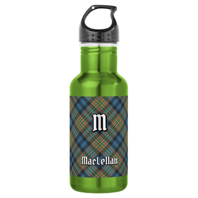 Botella De Agua Tartan Antiguo del Clan MacLellan (Anverso)