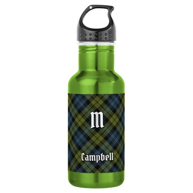 Botella De Agua Tartan Campbell (Anverso)