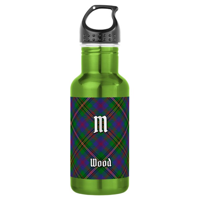 Botella De Agua Tartan Clan Wood (Anverso)