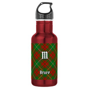 Botella De Agua Tartan de caza Clan Bruce
