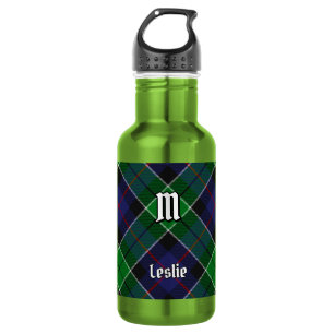 Botella De Agua Tartan de caza del clan Leslie