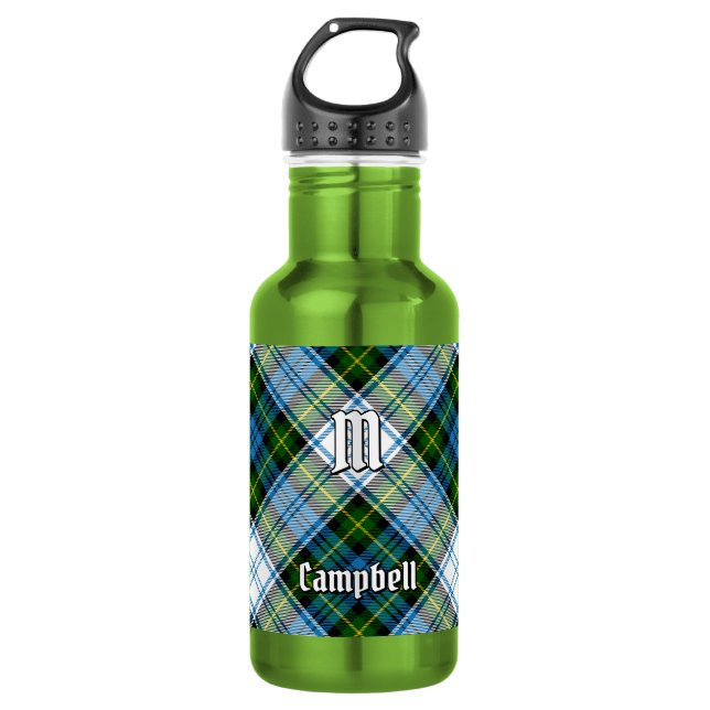 Botella De Agua Tartan de vestido Campbell (Anverso)