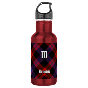Botella De Agua Tartan del Clan Brown