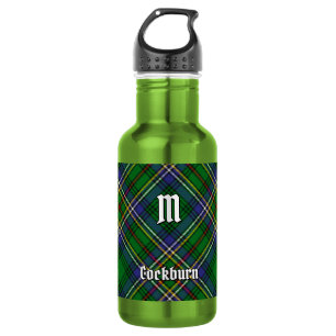 Botella De Agua Tartan del clan Cockburn