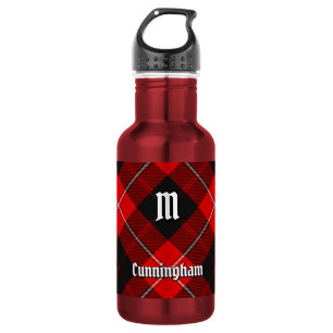 Botella De Agua Tartan del Clan Cunningham
