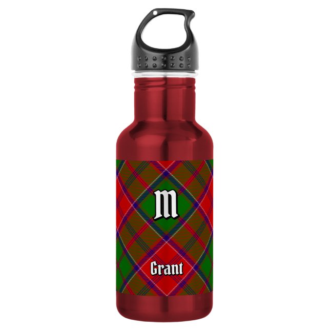 Botella De Agua Tartan del clan Grant (Anverso)