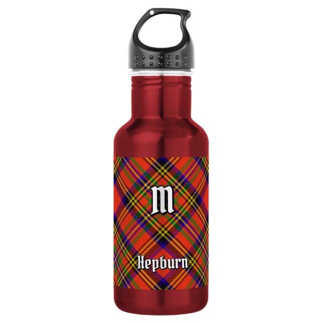 Botella De Agua Tartan del Clan Hepburn (Anverso)