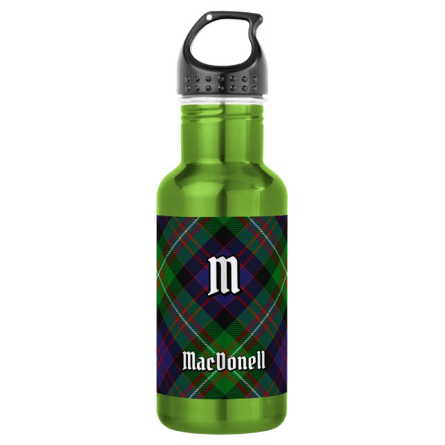 Botella De Agua Tartan del clan MacDonell de Glengarry (Anverso)