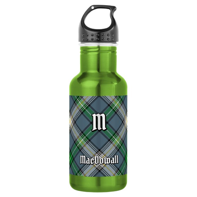 Botella De Agua Tartan del Clan MacDowall (Anverso)