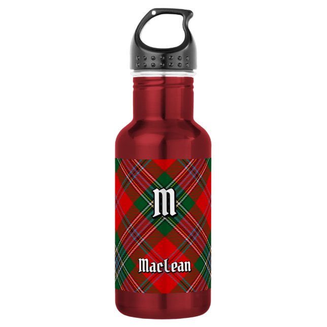 Botella De Agua Tartan del Clan MacLean (Anverso)