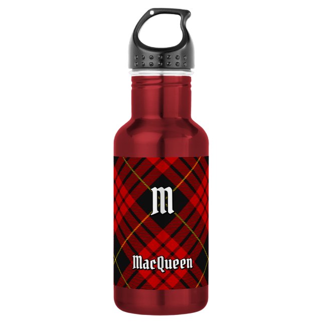 Botella De Agua Tartan del Clan MacQueen (Anverso)