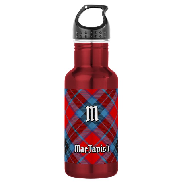 Botella De Agua Tartan del Clan MacTavish (Anverso)